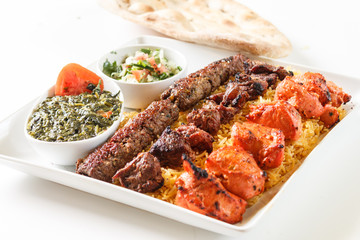 kabob dinner platter