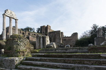 Fototapeta na wymiar Forum Romanum