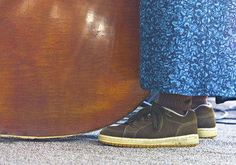 Bassist In Sneakers