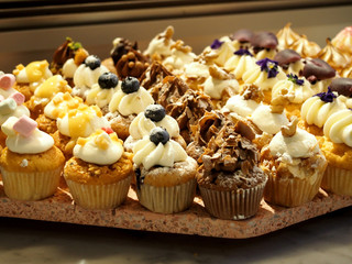 German Chocolate Cupcakes