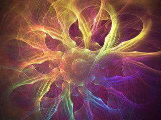 Abstract fractal background