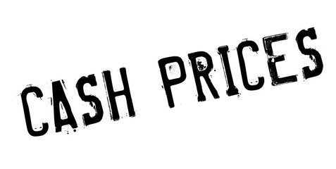 Cash Prices rubber stamp. Grunge design with dust scratches. Effects can be easily removed for a clean, crisp look. Color is easily changed.