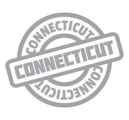 Connecticut rubber stamp. Grunge design with dust scratches. Effects can be easily removed for a clean, crisp look. Color is easily changed.