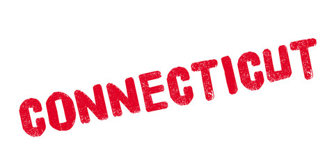Connecticut rubber stamp. Grunge design with dust scratches. Effects can be easily removed for a clean, crisp look. Color is easily changed.