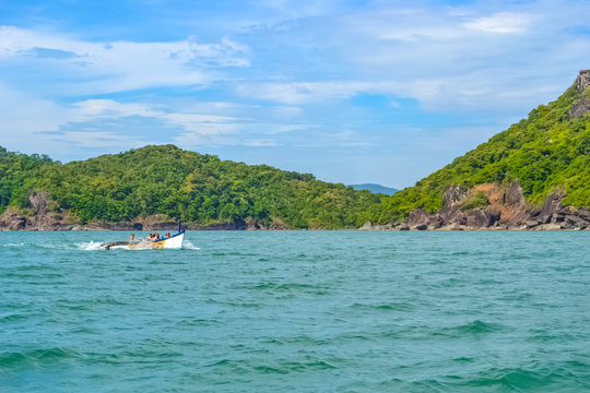 Beautiful Sea Green Waters of South Goa, India