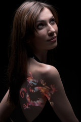 Fototapeta premium Body-art woman