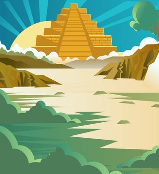 Aztec Pyramid Drawing Images – Browse 3,767 Stock Photos, Vectors, and ...