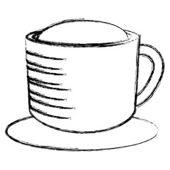 coffee cup isolated icon vector illustration design