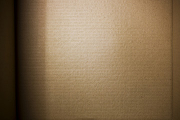 Textured brown cardboard
