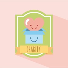 charity donate children icon vector illustration design graphic