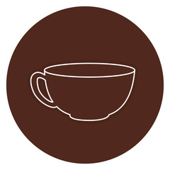 coffee cup isolated icon vector illustration design