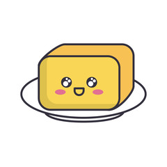 plate with butter icon