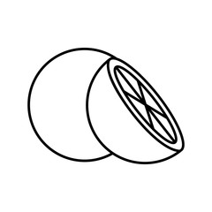lemon slice icon