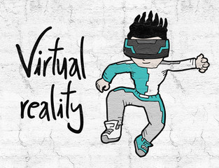 virtual reality kid
