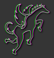 visual effect pegasus symbol
