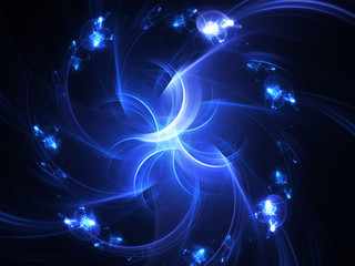Abstract fractal background