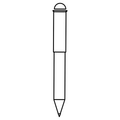 pen writer isolated icon vector illustration design