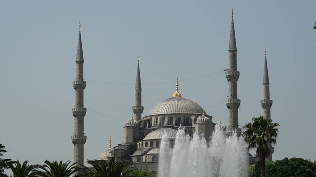 Sultan Ahmed Mosque ( Blue Mosque) in Istanbul Turkey