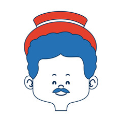 cartoon man face avatar character male cute