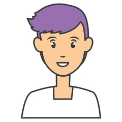 elegant businessman avatar character vector illustration design