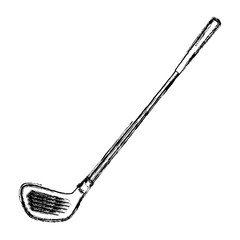 golf stick club icon vector illustration design