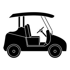 Fototapeta premium golf cart isolated icon vector illustration design