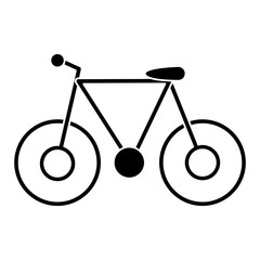 bicycle vehicle isolated icon vector illustration design