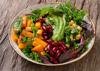 Vegetarian buddha bowl.