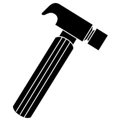 hammer tool isolated icon vector illustration design
