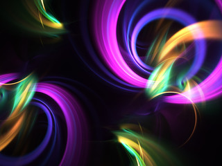 Abstract fractal background
