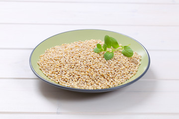 grains of pearl barley