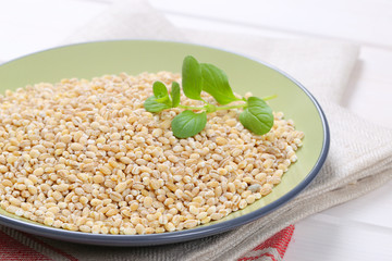 grains of pearl barley