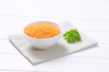 peeled red lentils