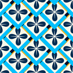 Colorful Retro Seamless Pattern Wallpaper