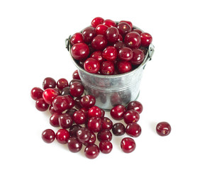 cherry isolated on white