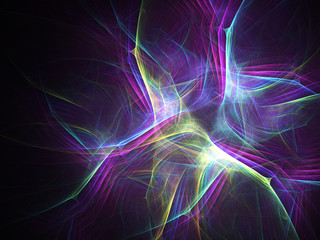 Abstract fractal background