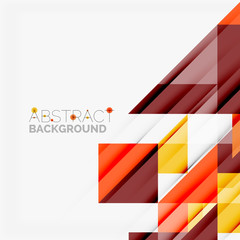 Obraz premium Triangle pattern design background