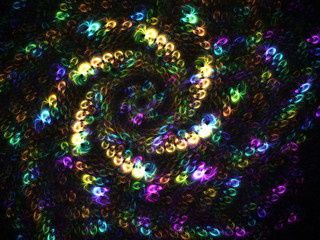 Abstract fractal background