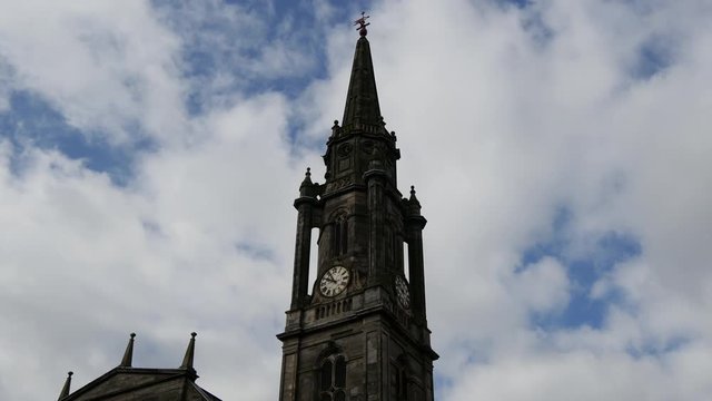 Cathedral downtown Edinburgh Scotland 