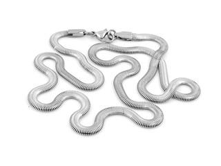 Ladies chain - Necklace - Stainless steel