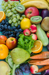 Fruits and vegetables