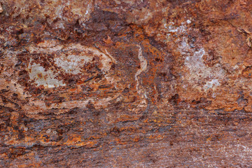 Rusty metal surface
