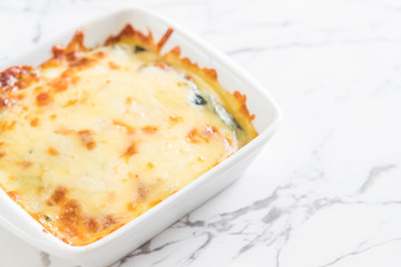 spinach with cheese