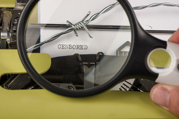 Freedom of press concept