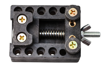 top view adjustable holder for repairing of watch