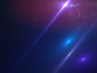 Magic abstract purple lens flare background  (super high resolution)