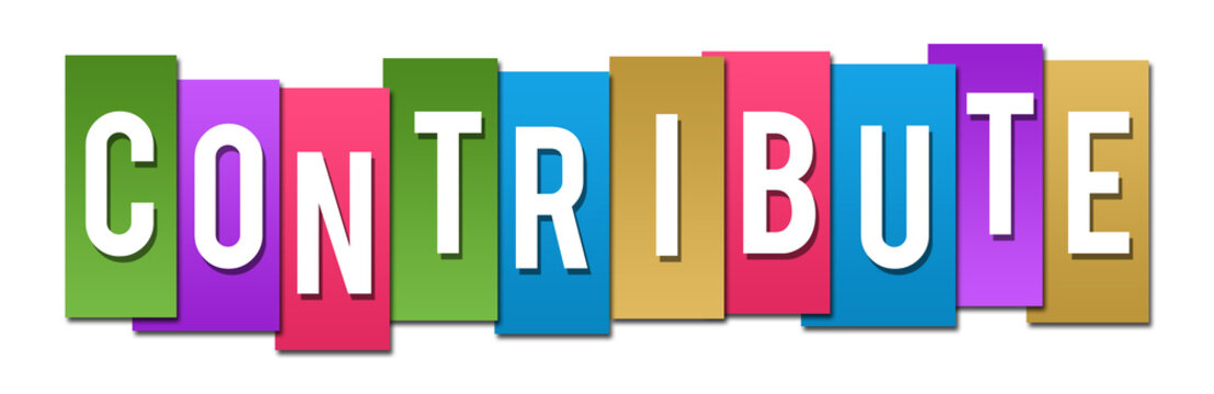 Contribute Colorful Stripes 