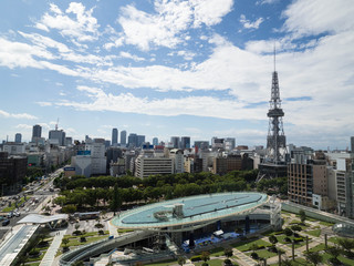 名古屋の街並み