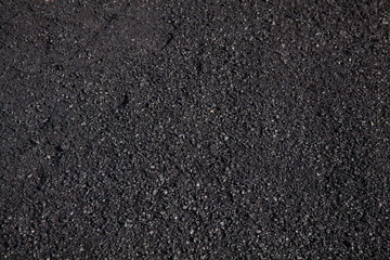 Road repair, asphalt close up