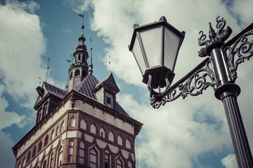 Fototapeta na wymiar Old town of Gdansk,Poland.